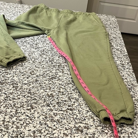 Weworewhat Green Loungewear Gorpcore Comfy Casual Pants Size XL - Picture 11 of 12